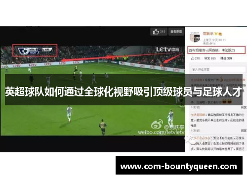 英超球队如何通过全球化视野吸引顶级球员与足球人才
